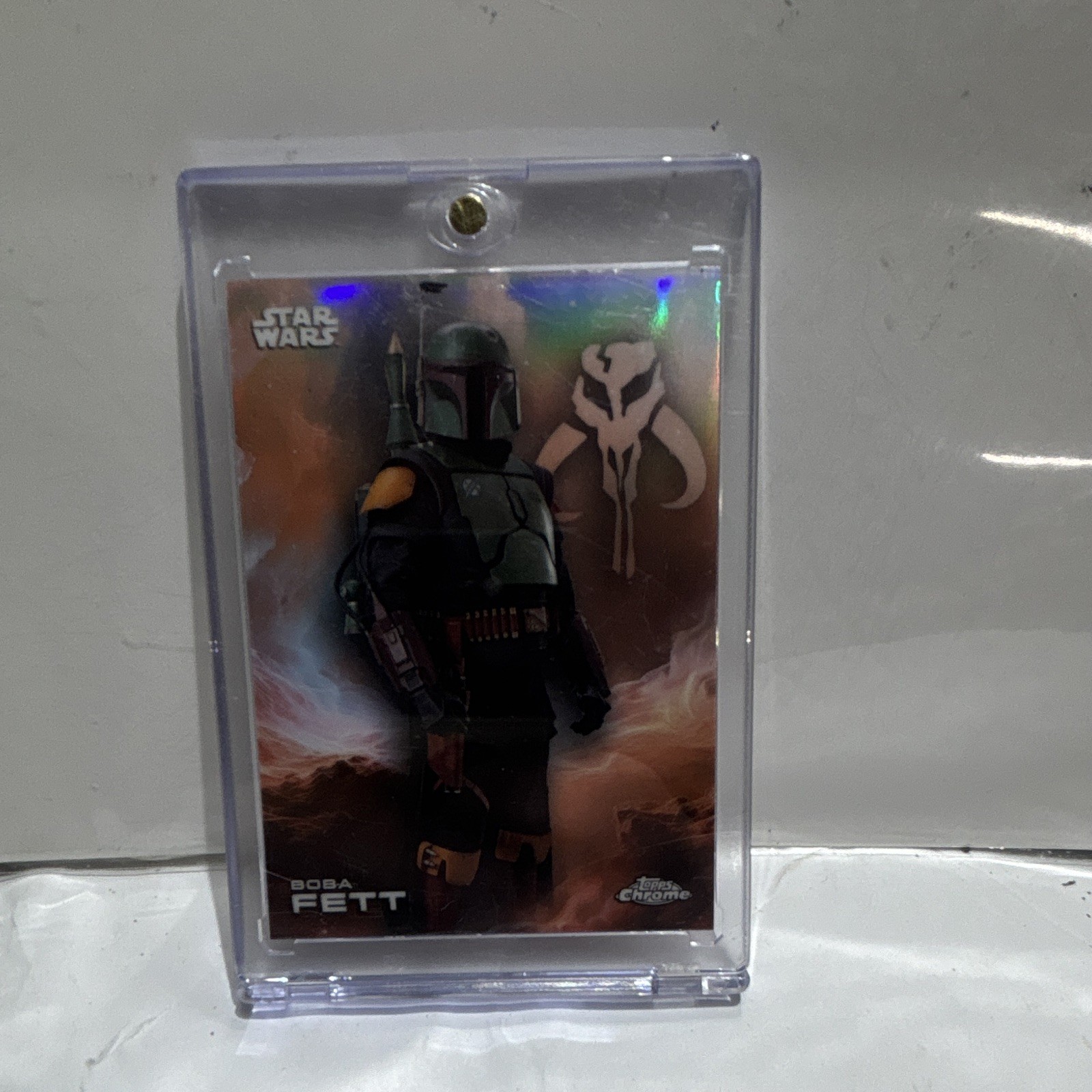 Topps 2024 Star Wars Chrome Refractor #11 Boba Fett The Book of Boba Fett