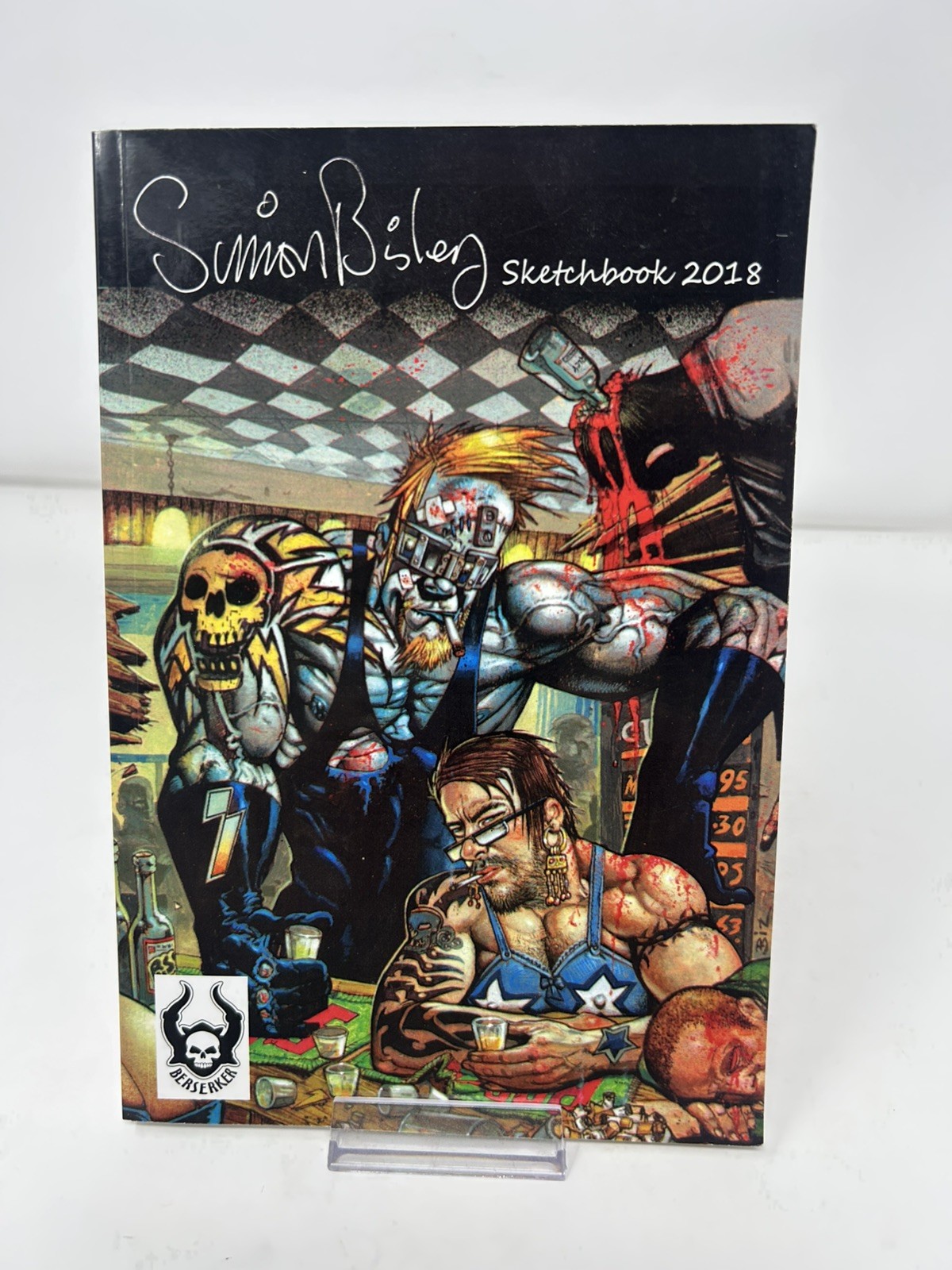 Simon Bisley Sketchbook (2018) RARE BOOK