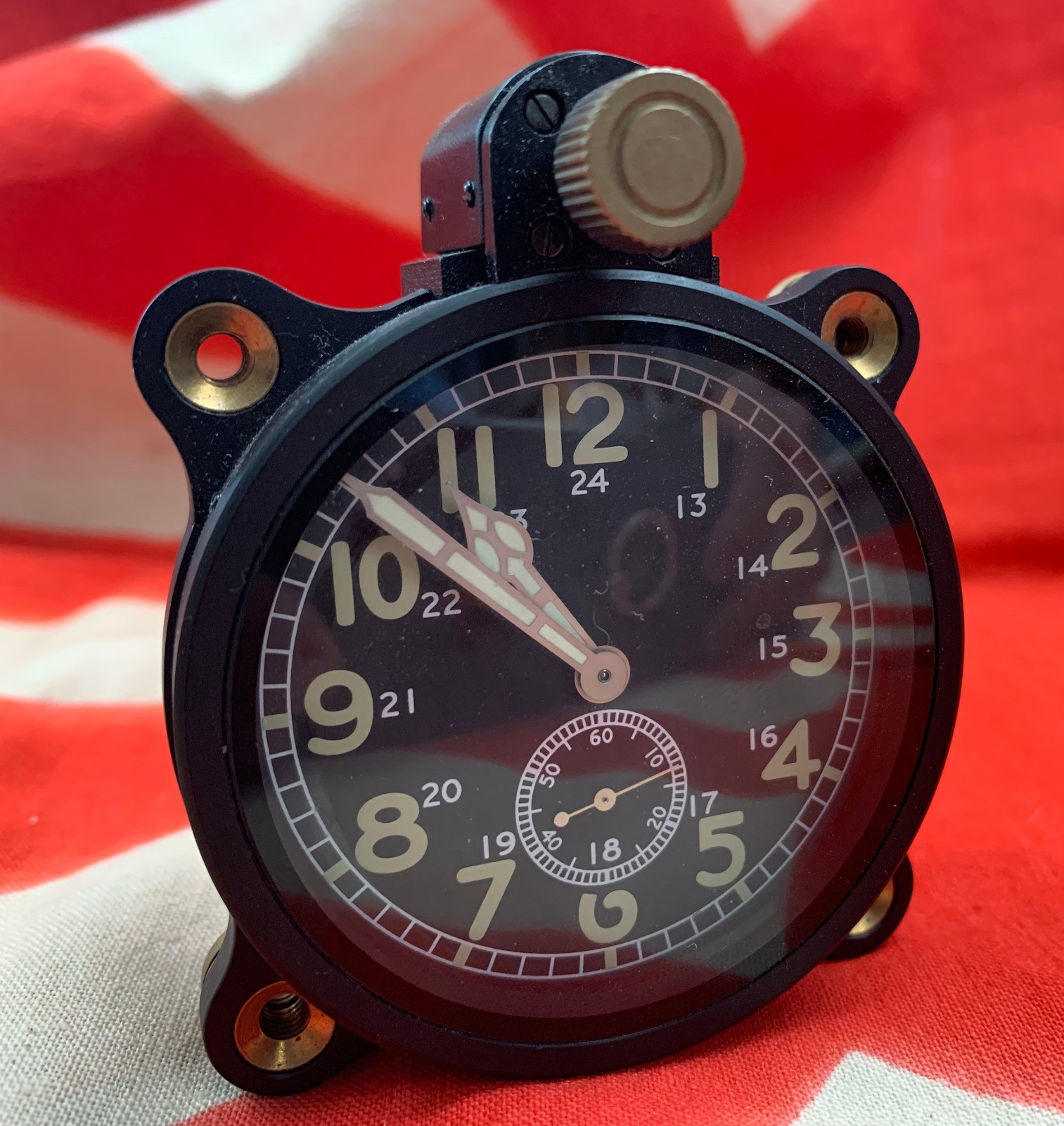 IMPERIAL JAPANESE NAVY ARMY AIRCRAFT CLOCK Nakata Shoten Repro FREE US MAIL