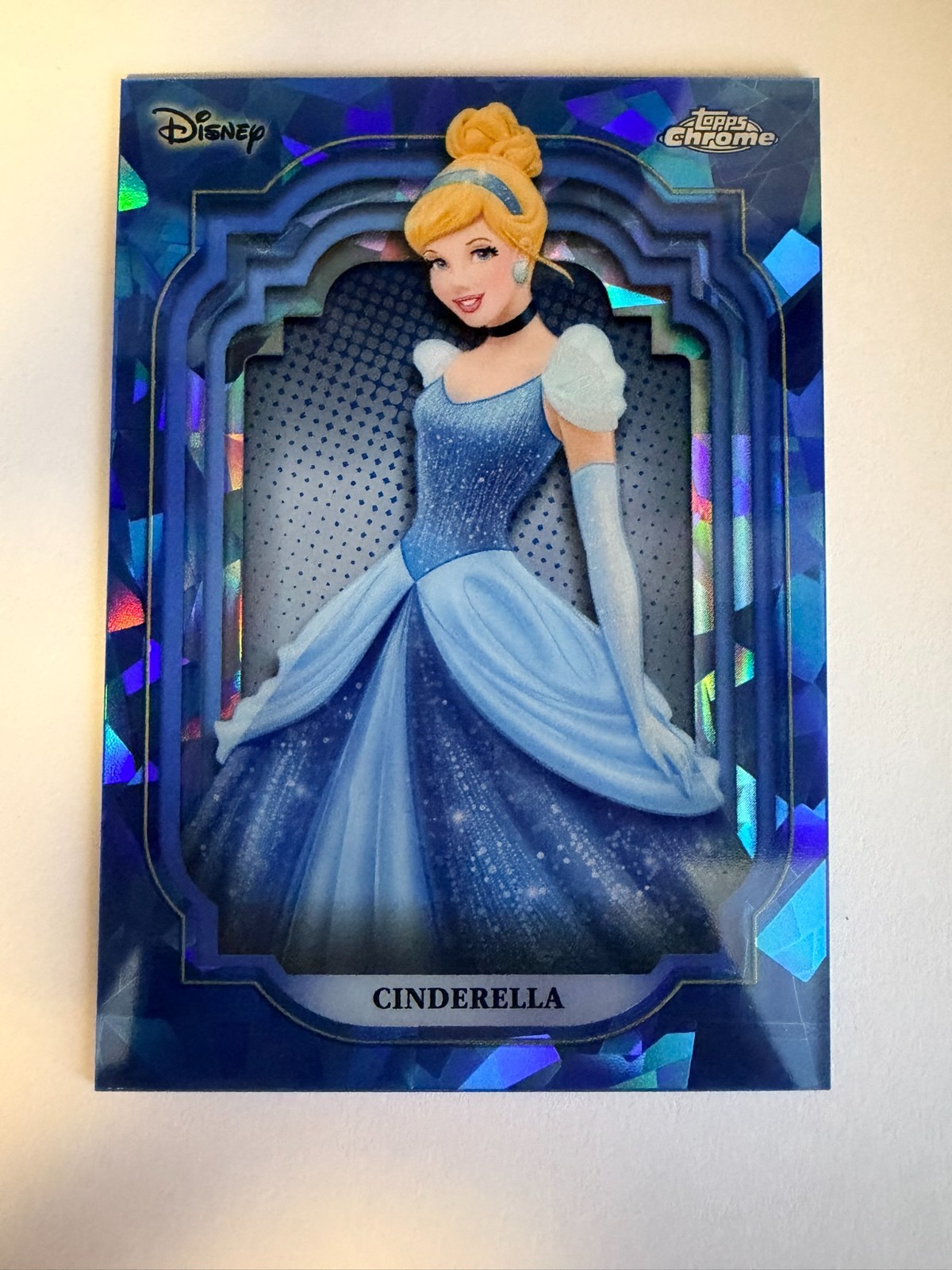 2024 Topps Chrome Disney Sapphire 2024 Cinderella #17 - 1st Year Sapphire