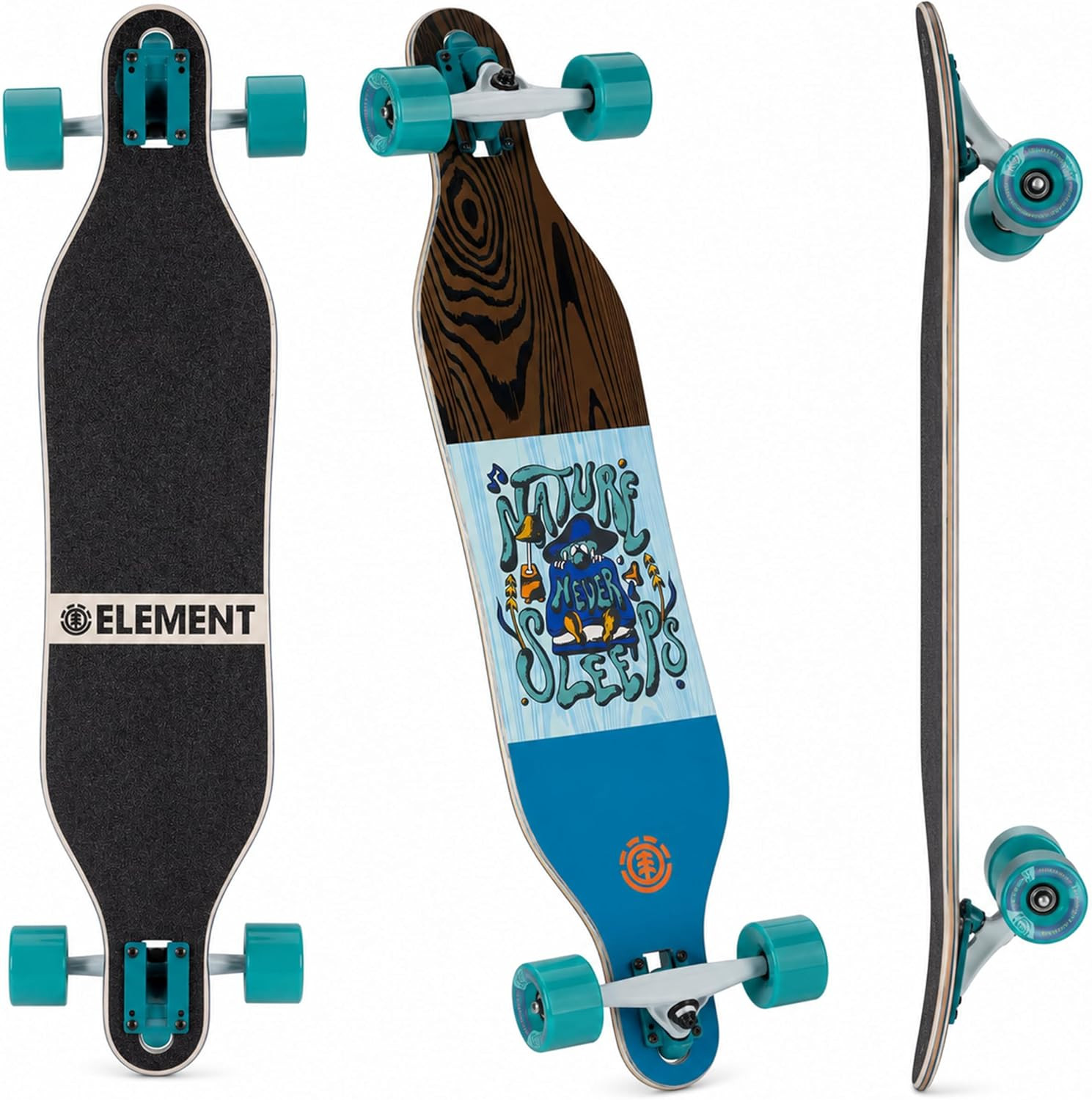 Element Longboard Skateboards Complete Seal Assembled and Ready to Ride