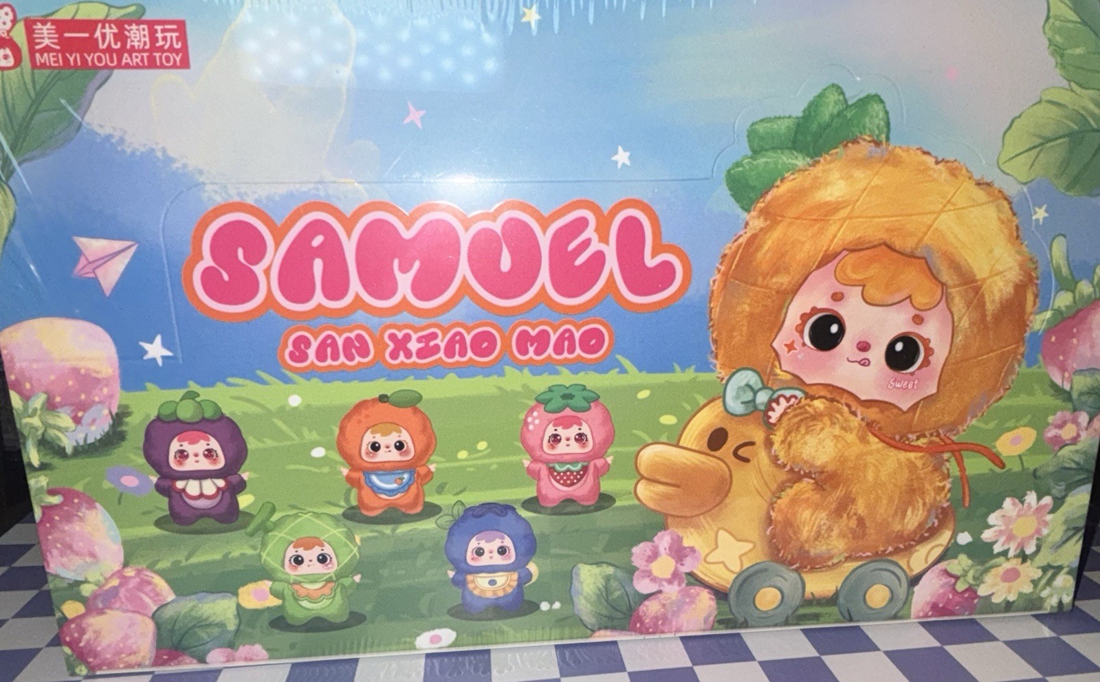 Samuel Sweet Fruit Garden Plush Blind Box Full Case of 6