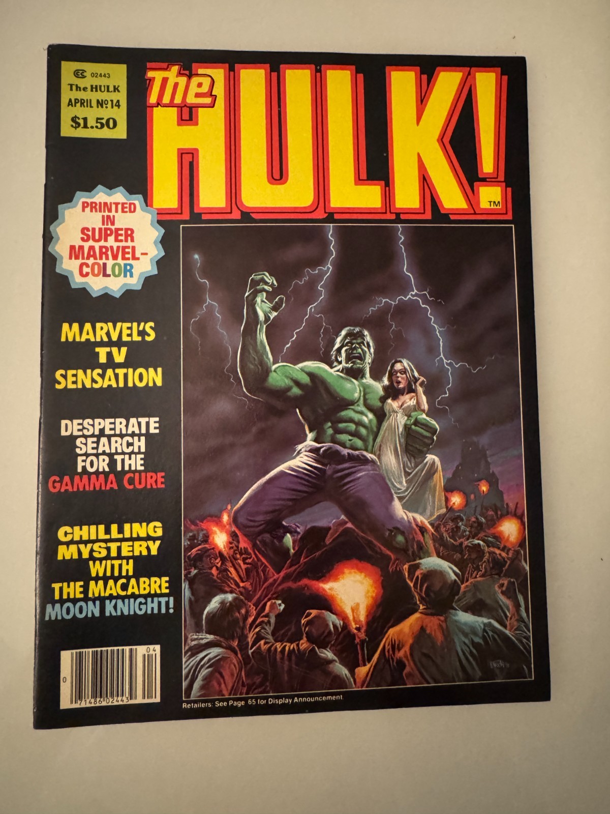 The Rampaging Hulk / The Hulk #14 - Apr 1979 - Vol.1 - Marvel Magazine