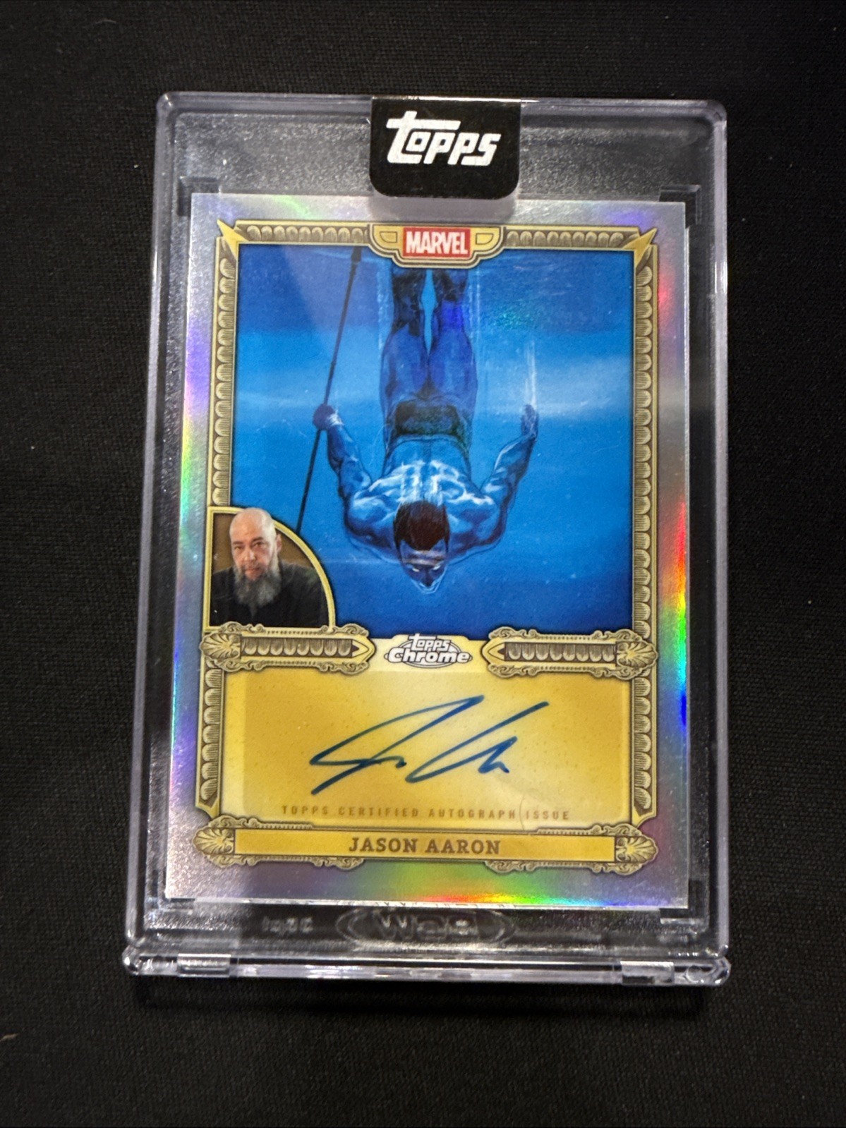 2026 Topps SDCC Marvel Mint NAMOR Comic Creator Artist Auto Jason Aaron CA-JAA