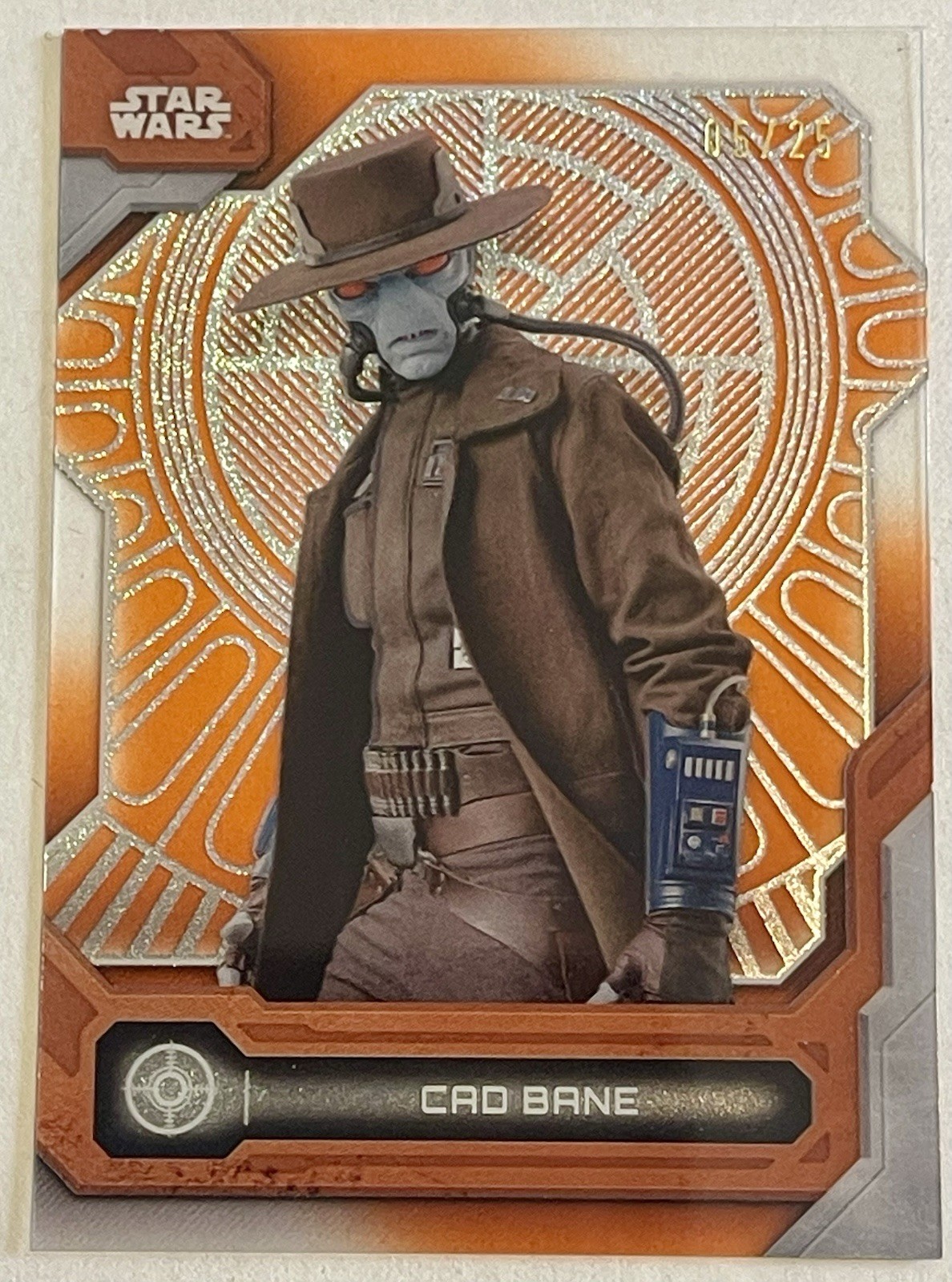 2024 Topps Star Wars High Tek Orange Cad Bane 05/25