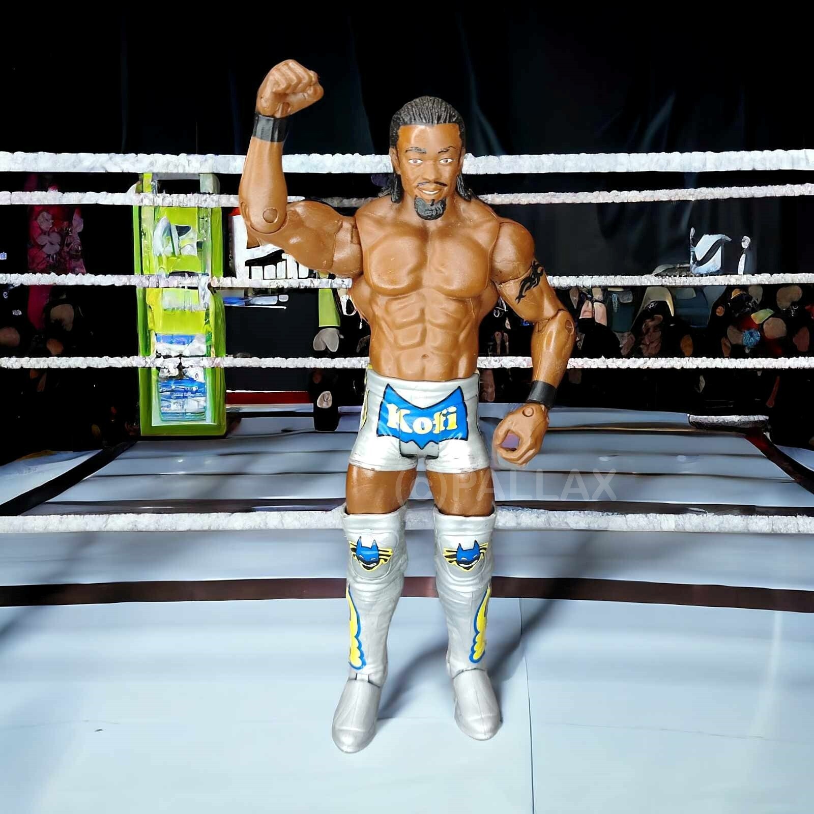 WWE WRESTLING X9775 KOFI KINGSTON TRU EXCLUSIVE / MATTEL 2012