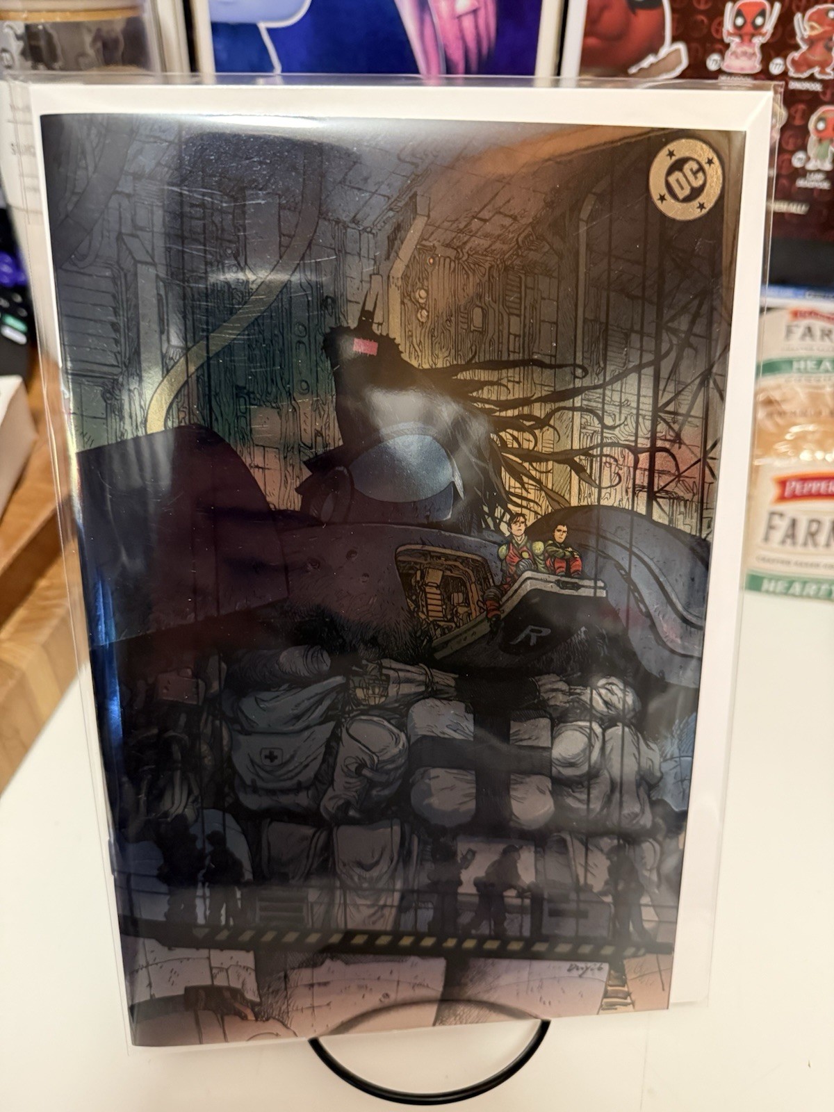 Absolute Batman #20 DWJ Foil Felix Comic Art SDCC 2026 NM/MINT BRAND NEW COND