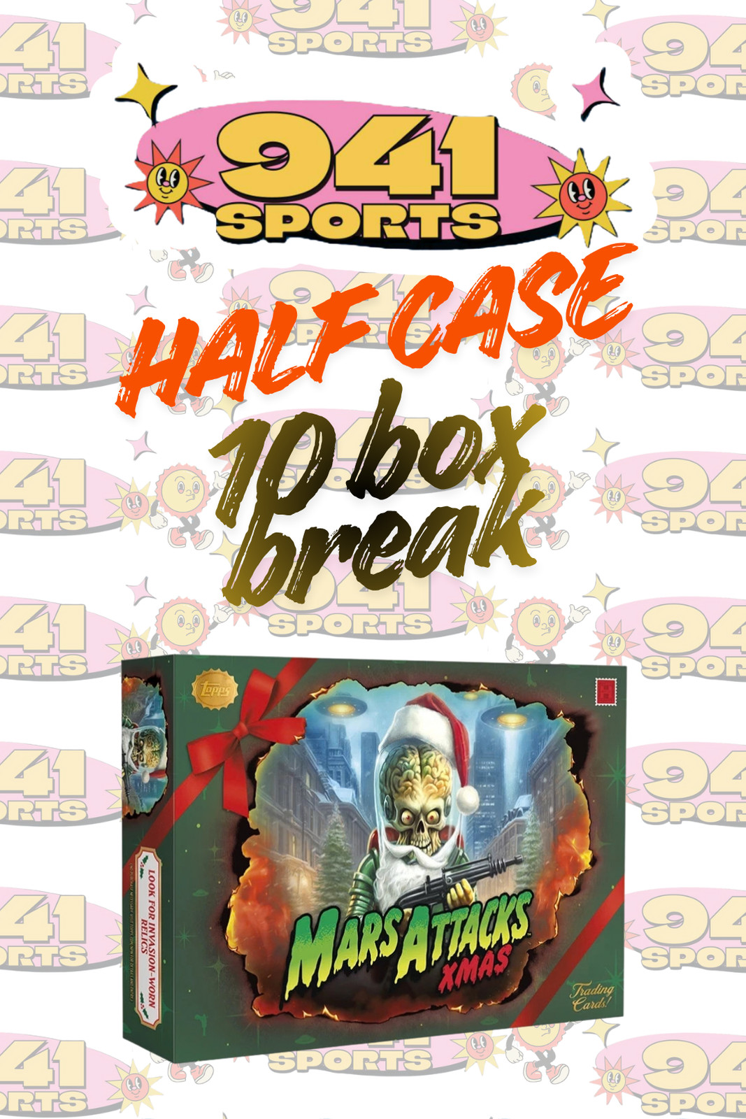 Dennis Rodman (1) 2026 Mars Attacks Xmas HALF CASE Break - PYP1071 (READ)