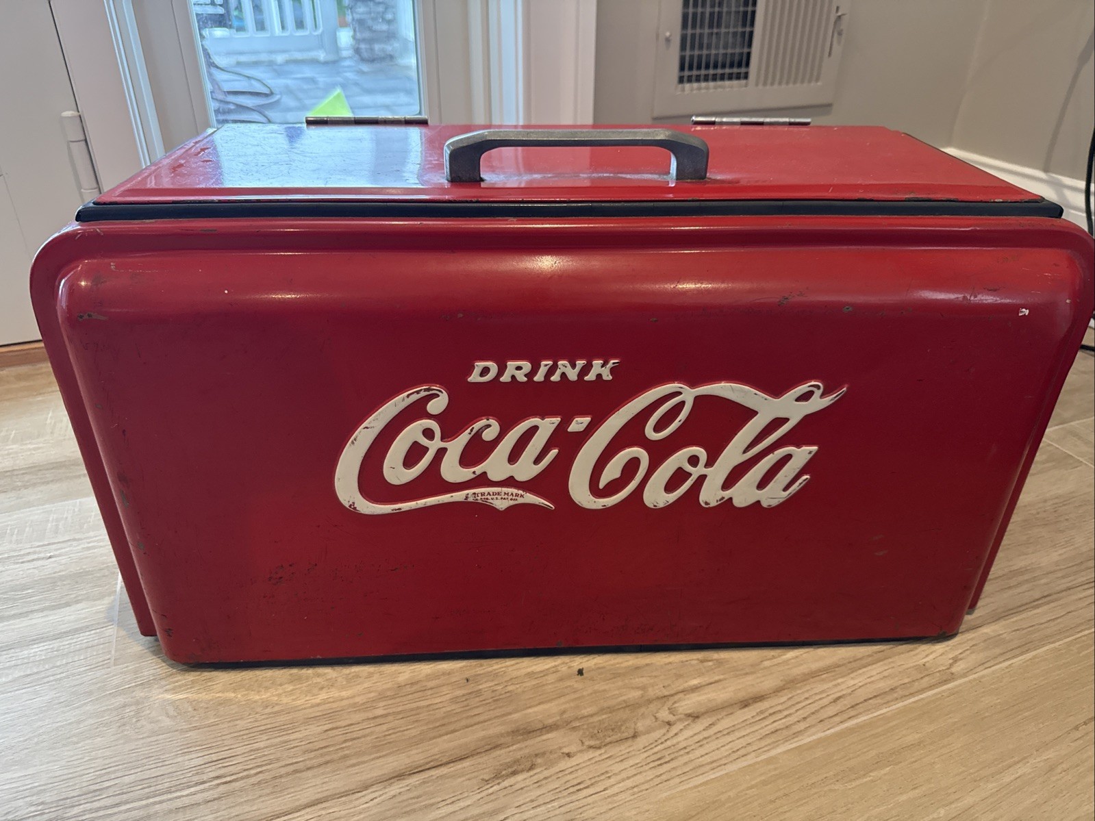 Vintage Coca-Cola Airline Cooler Westinghouse Half Cooler Rare Size