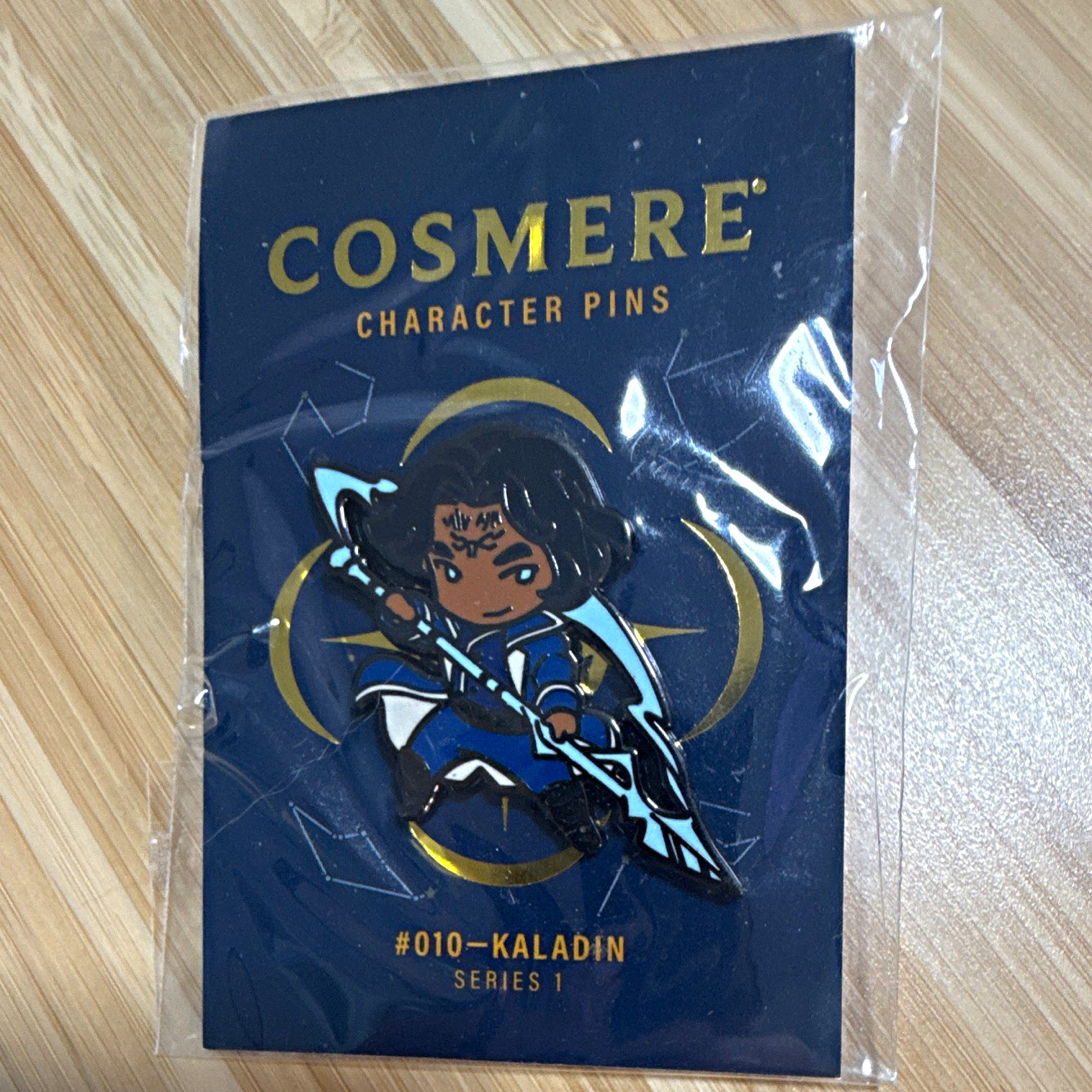 Dragonsteel Cosmere Character Pins Kaladin Series 1 Enamel Lapel Pin #010
