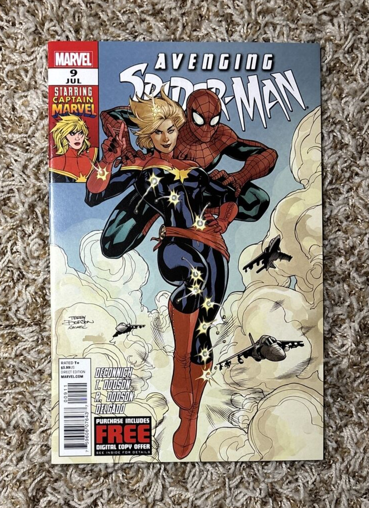 Avenging Spider-Man #9 * 1st Carol Danvers as Captain Marvel * 2011 2012 * VF