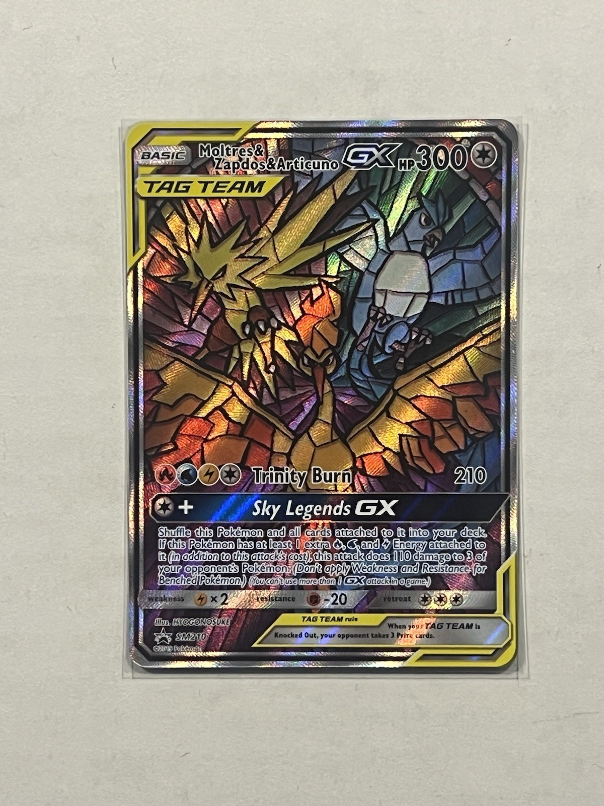 Pokemon TCG: Moltres & Zapdos & Articuno GX SM210 - SM Promos (SMP)
