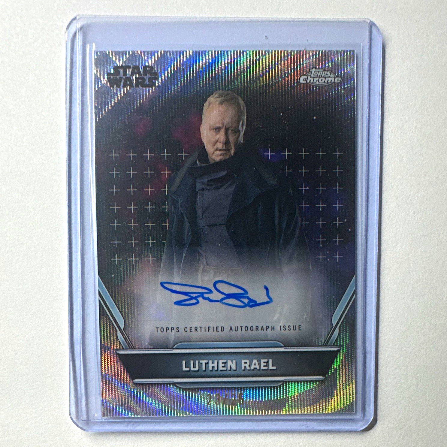 2024 Topps Star Wars Hyperspace Stellan Skarsgård as Luthen Rael Auto /25 #A-55