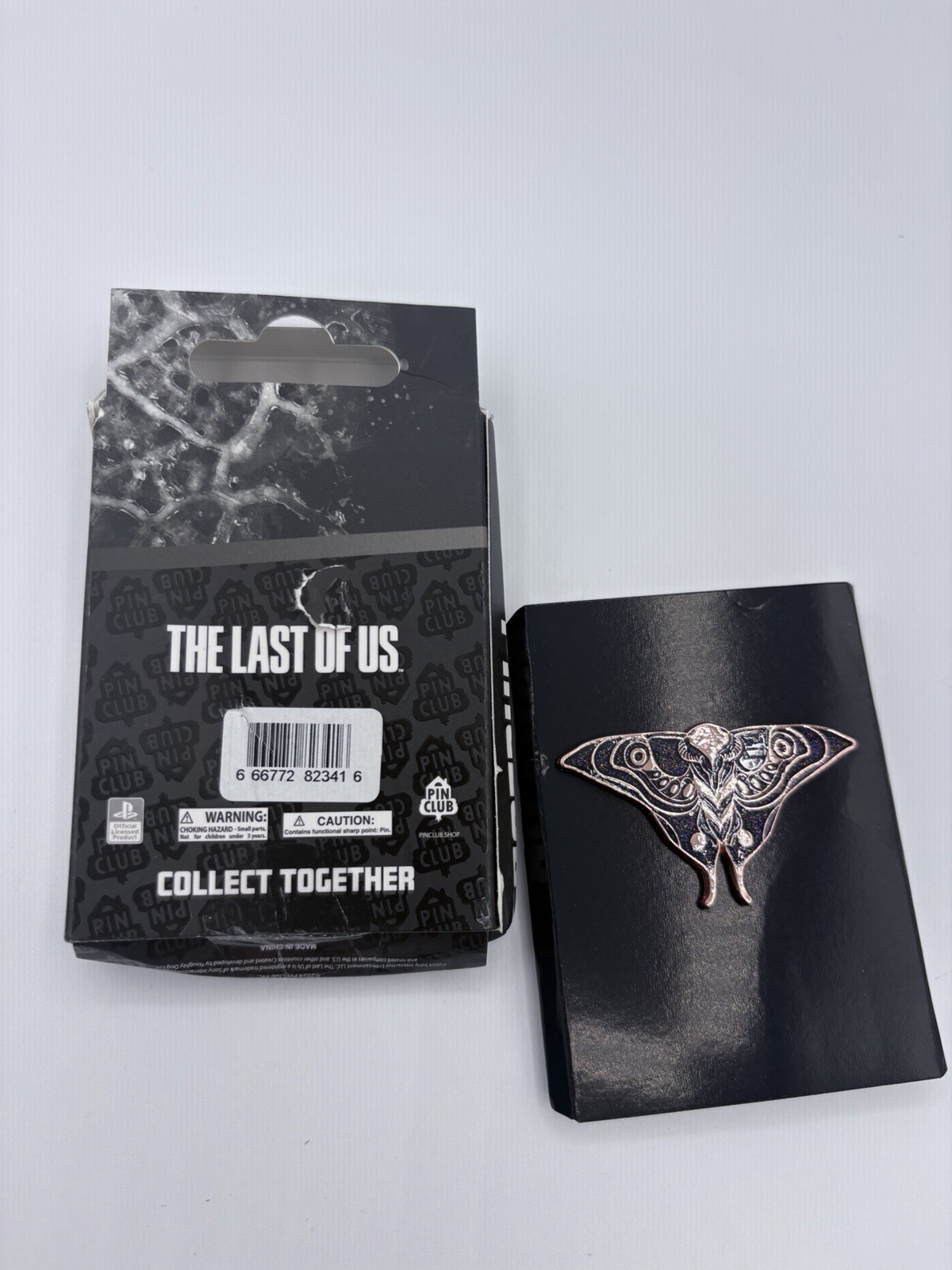 Pin Club The Last of Us Moth Design Collectible Enamel Pin in Box