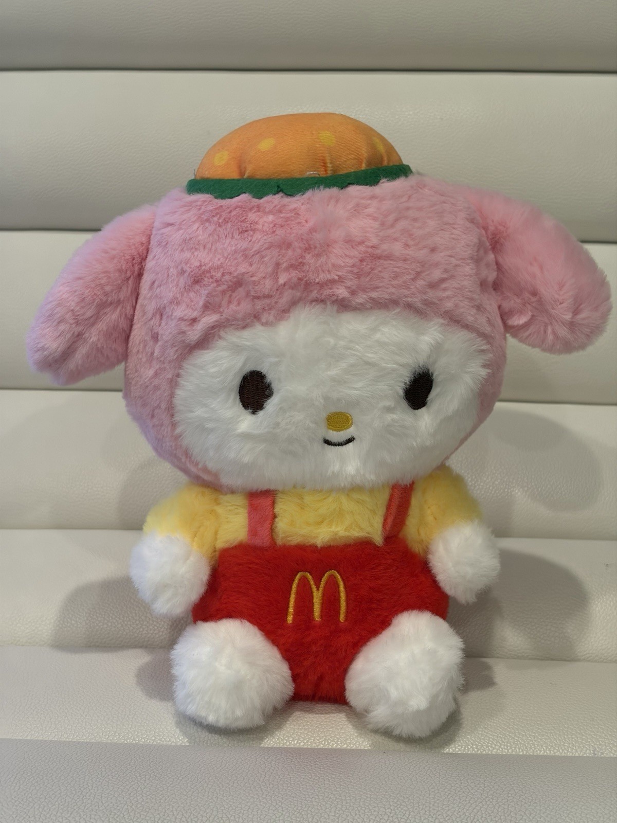 Rare Sanrio My Melody McDonald’s Employee Uniform Plush 8” 20cm Collectible