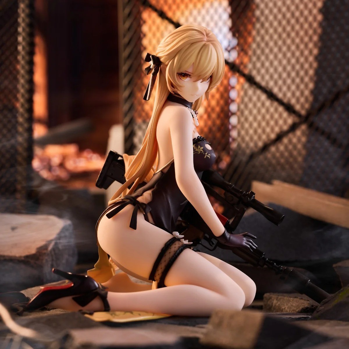 Girls Frontline Ziyu Heart Damaged Ver. Anime Figure PVC Collectible Statue