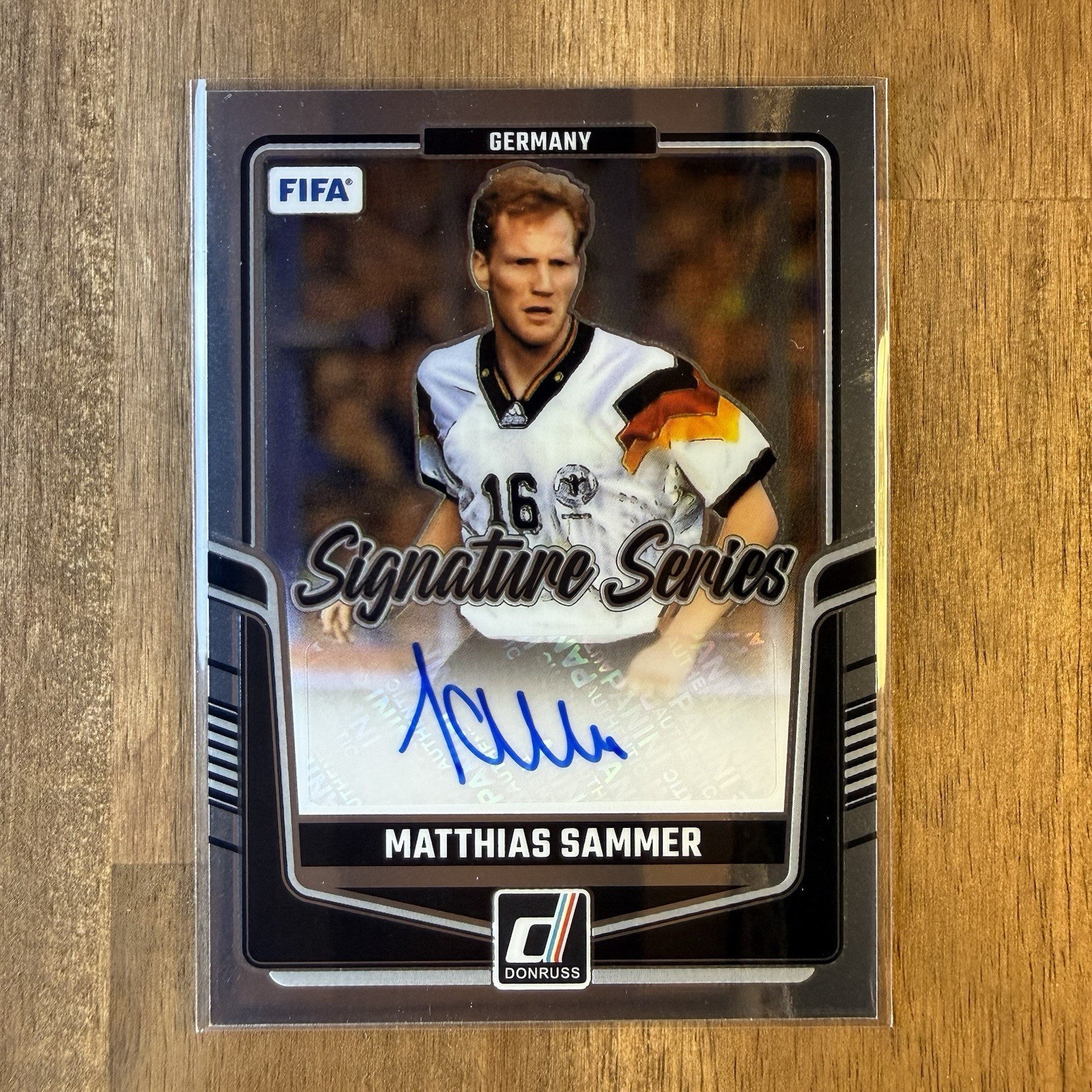 2024-25 Panini Donruss Matthias Sammer #SS-MS Signature Series Auto Germany