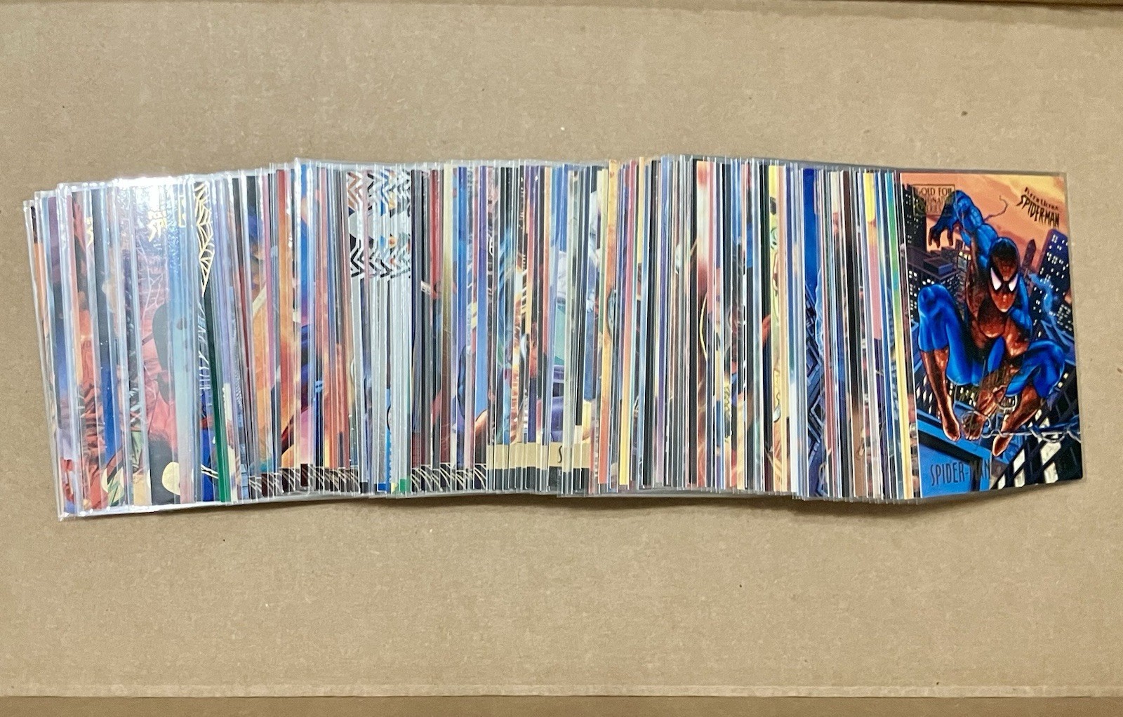 1995 Fleer Ultra Spider-Man | Complete Gold Foil Signature Series Set | 150 Card