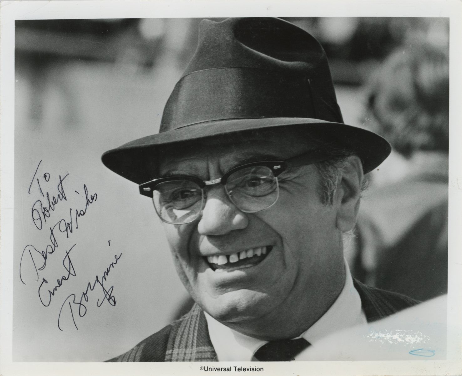 Ernest Borgnine - Signed Photograph