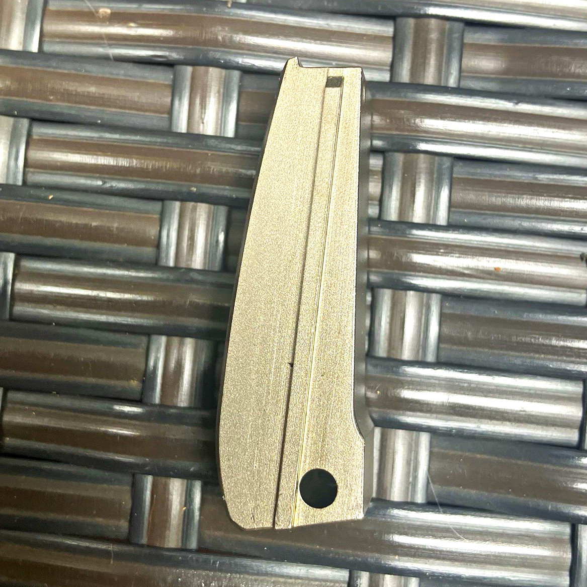 TISAS 1911A1 Nickel Plated main spring housing complete New/Stripped.