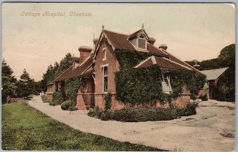 Cottage Hospital Chesham England Postcard c.1909 H88