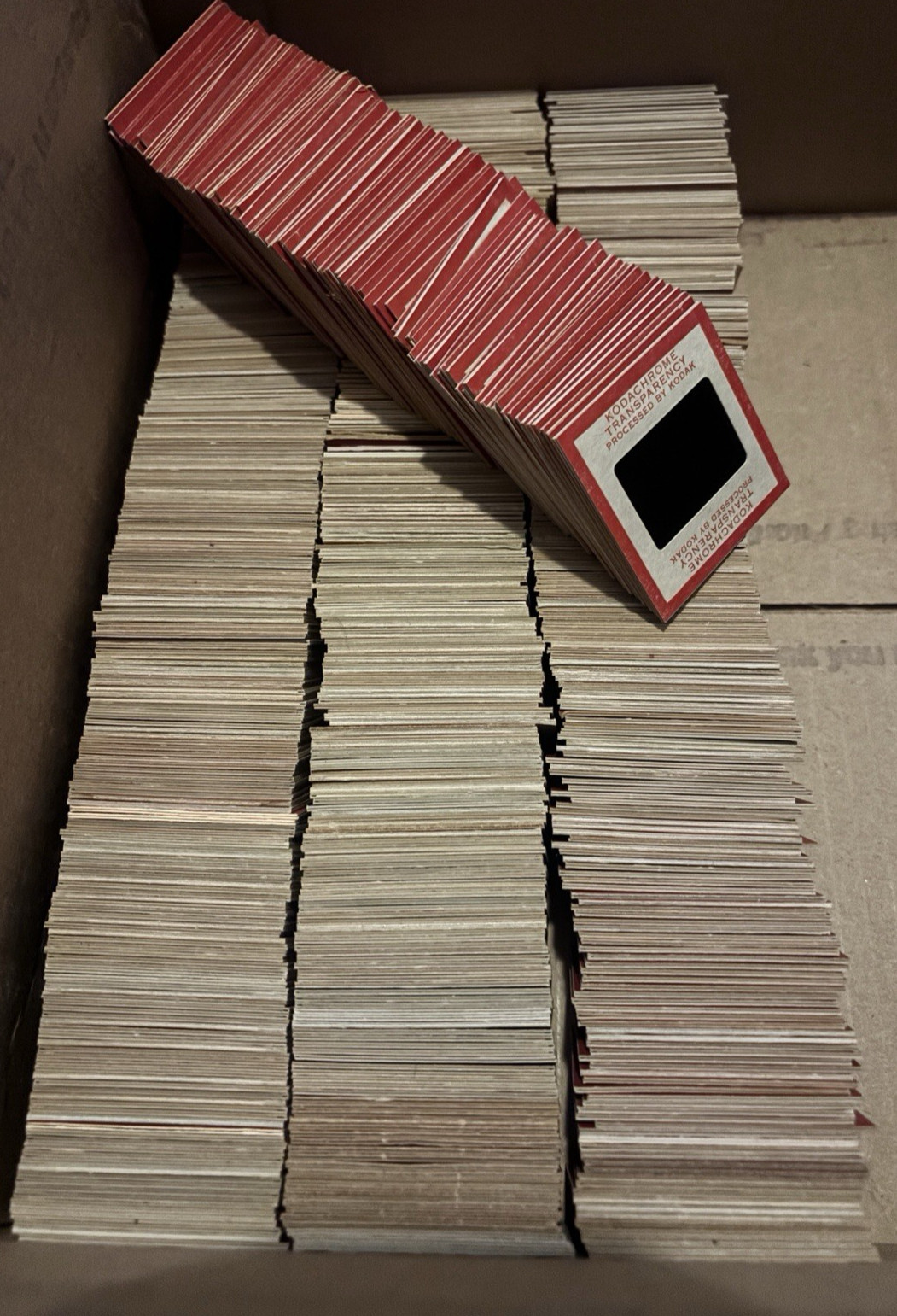 Red Border Kodachrome Lot of 50+ Random 1950s Original 35mm Slides