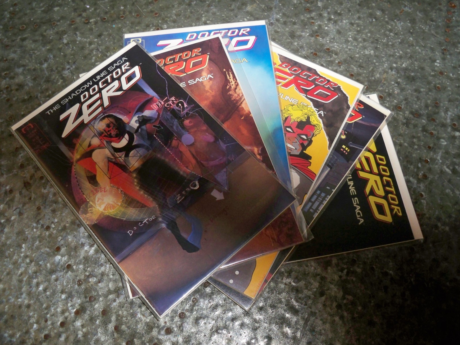Doctor Zero #1-4, 7-8 A Shadow Line Saga 1989 Lot of 6 Epic Comics High Grade