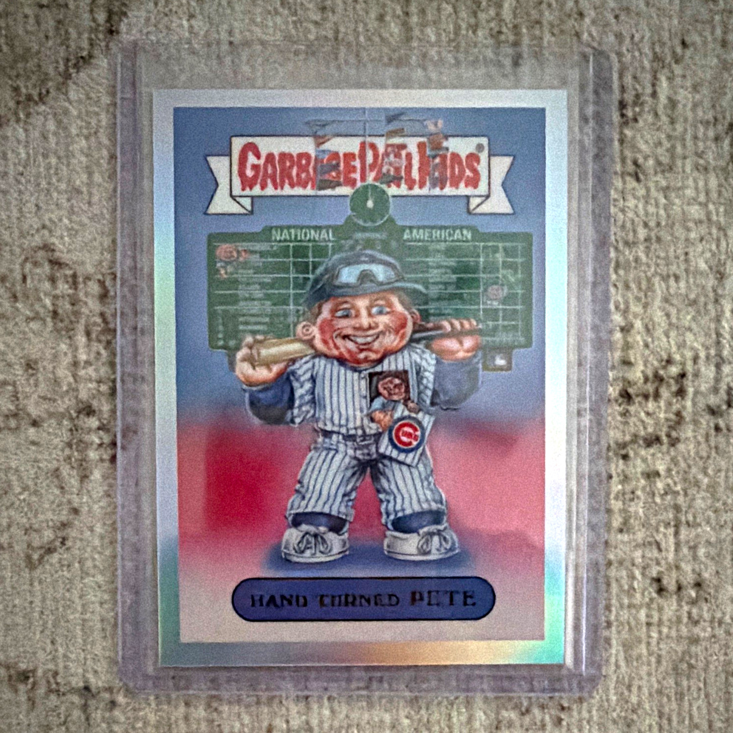 2026 Bowman Chrome Garbage Pail Kids Pete Crow-Armstrong Hand Turned Pete GPK-38
