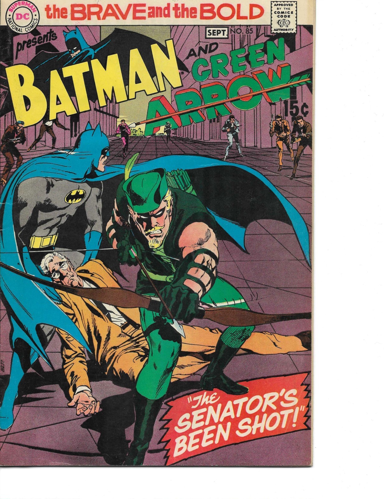Brave and the Bold #85 VG 4.0 Neal Adams Green Arrow DC **BARGAIN BIN SALE**