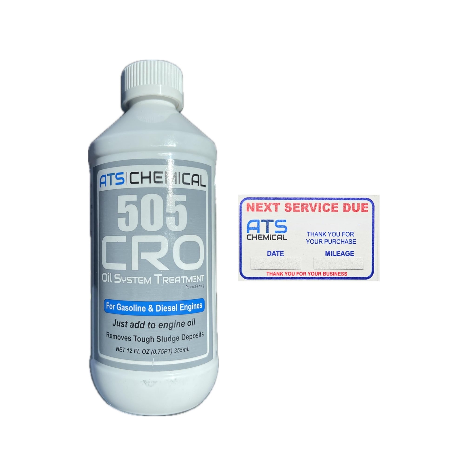 505 CRO Oil System Treatment 12 FL OZ Engine Performance Enhancer and Cleaner