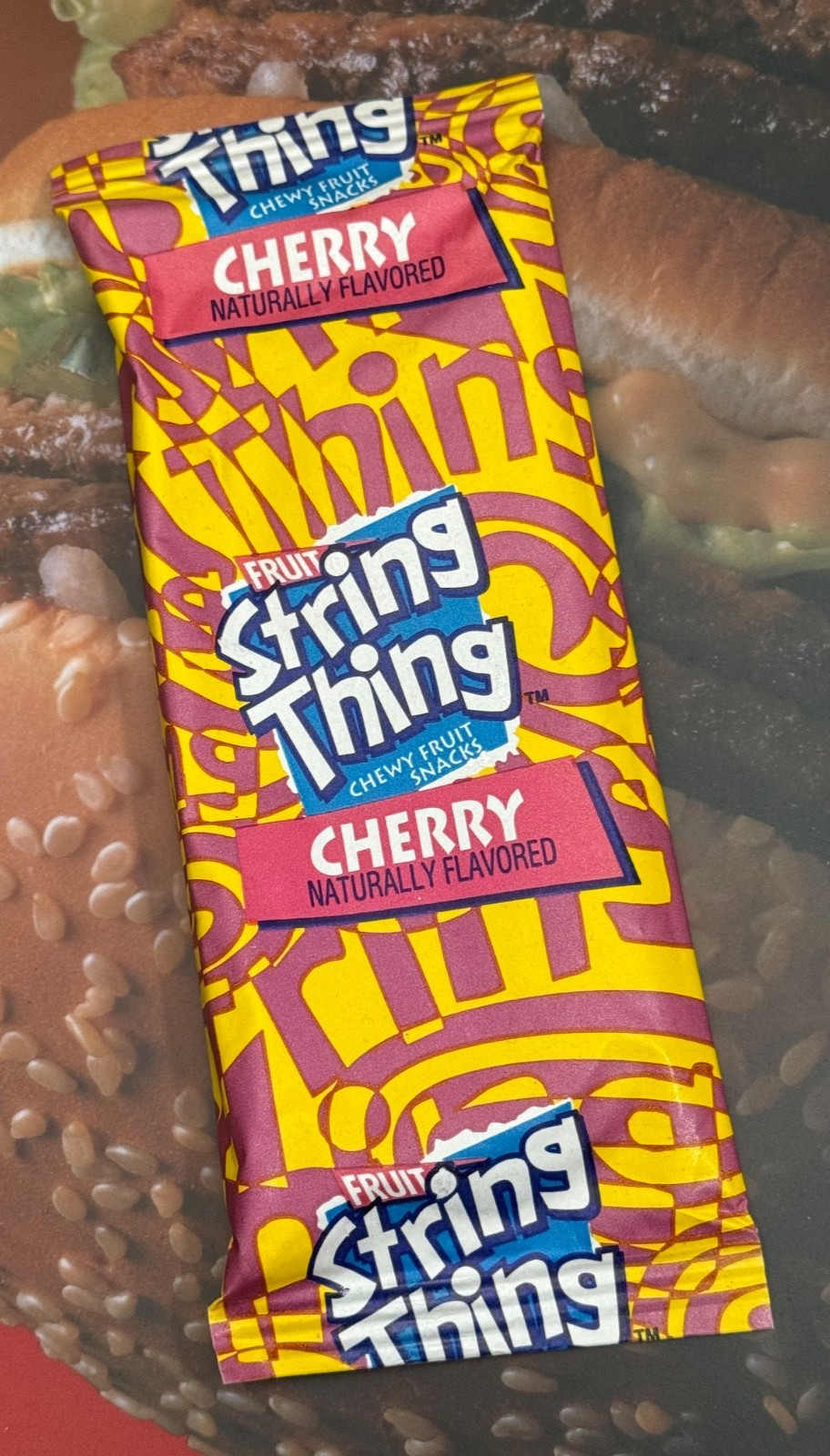 Fruit String Thing SEALED PACK Holy Grail 1990s Betty Crocker Fruit Snacks Rare 