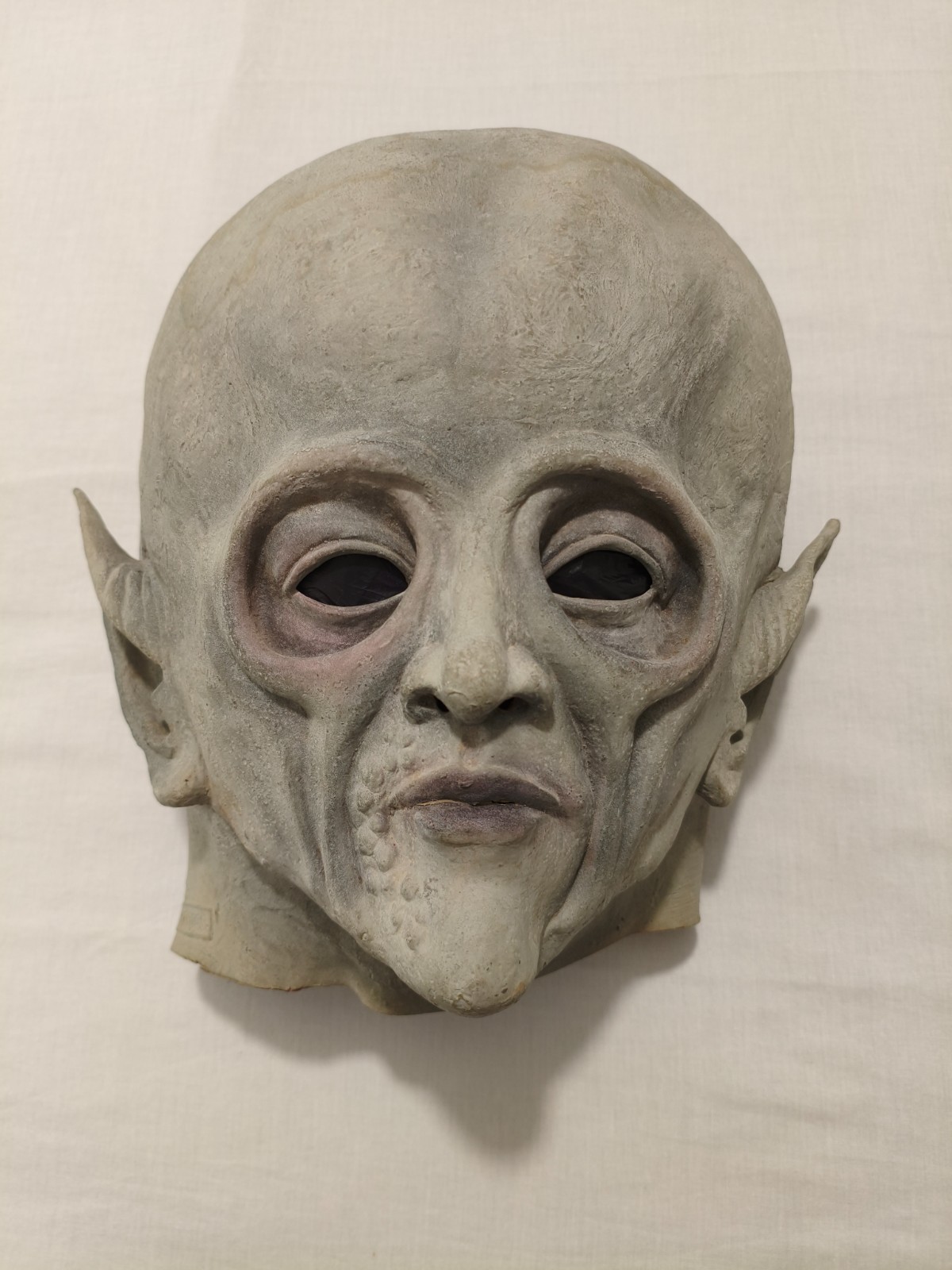 Vintage Outer Limits The Sixth Finger Alien Mask, Don Post Kirk Myers Cesar Rare