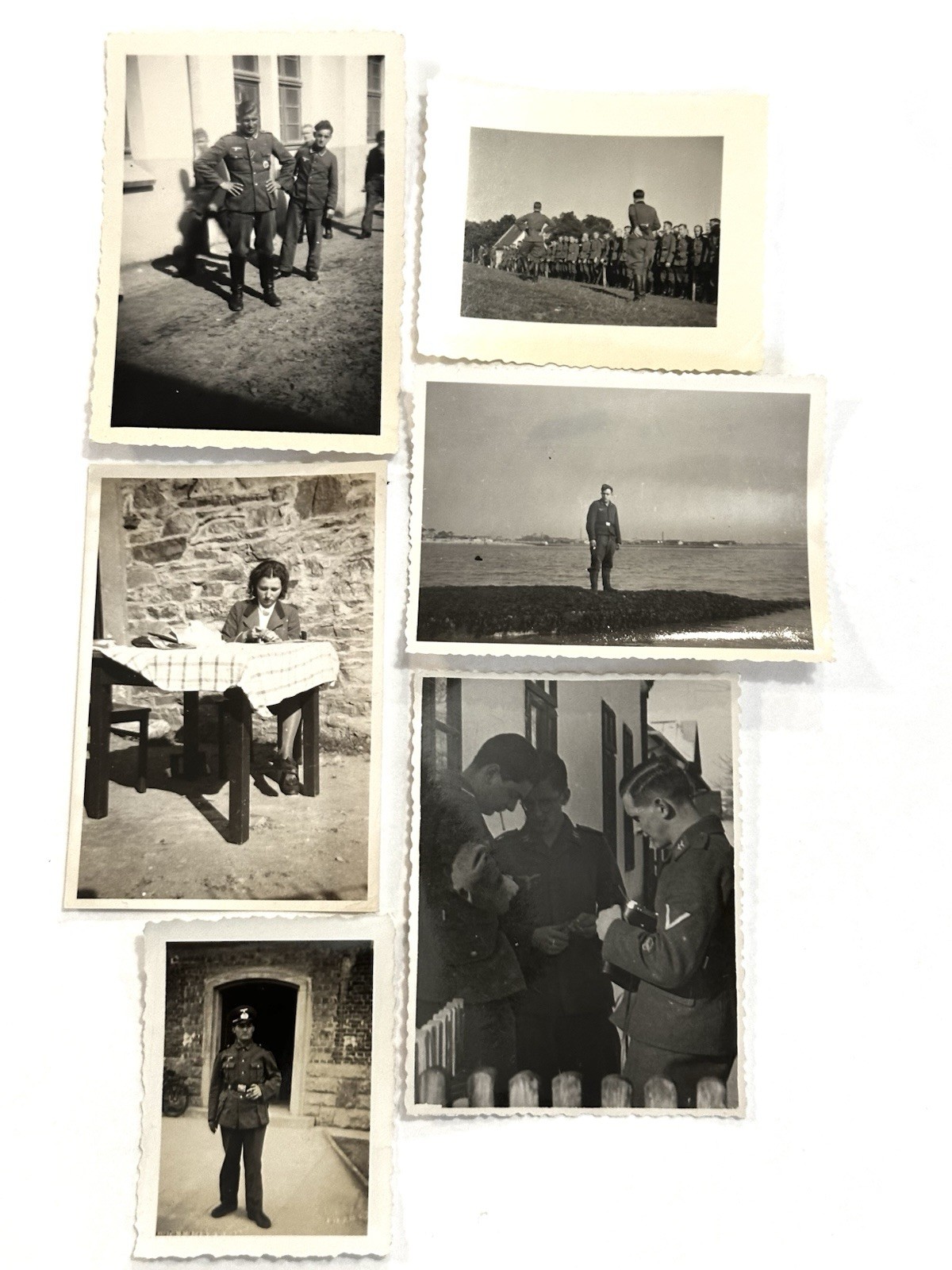 WW2 German Soldiers Original Photos Lot X6