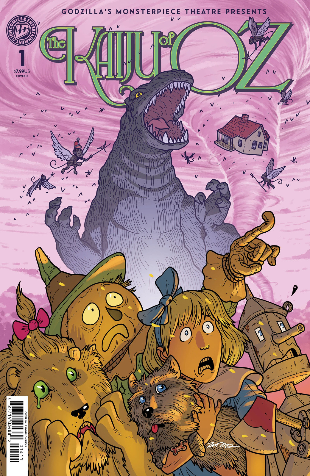 PRE-SALE: Godzilla’s Monsterpiece Theatre Presents: The Kaiju Of Oz Variant C (C