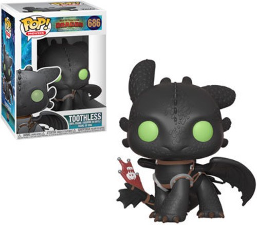Funko POP MOVIES: How to Train your Dragon - Toothless [New Toy] Vinyl Figure