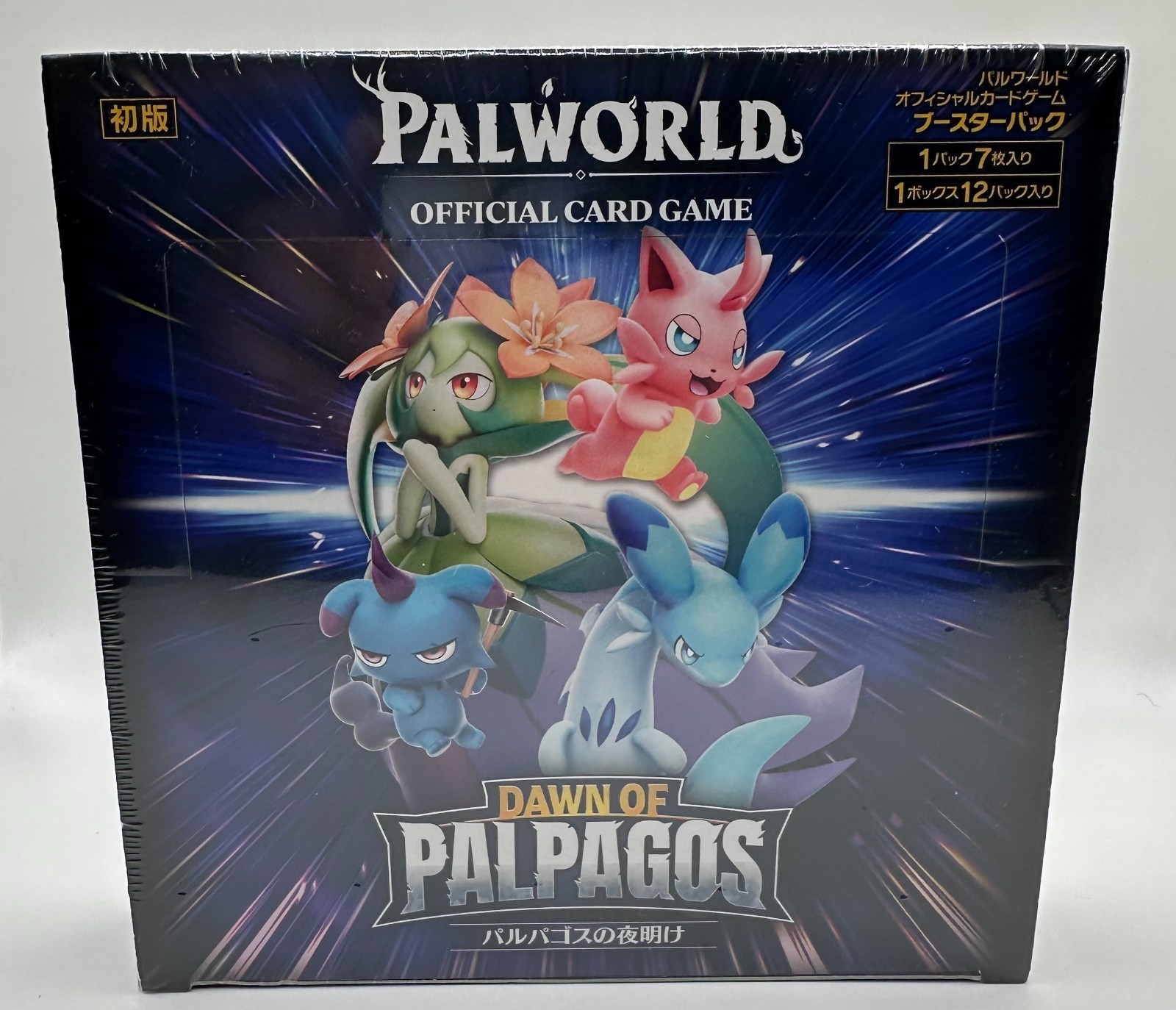 Palworld TCG Dawn of Palpagos Booster Box Japanese JP Factory Sealed Brand New