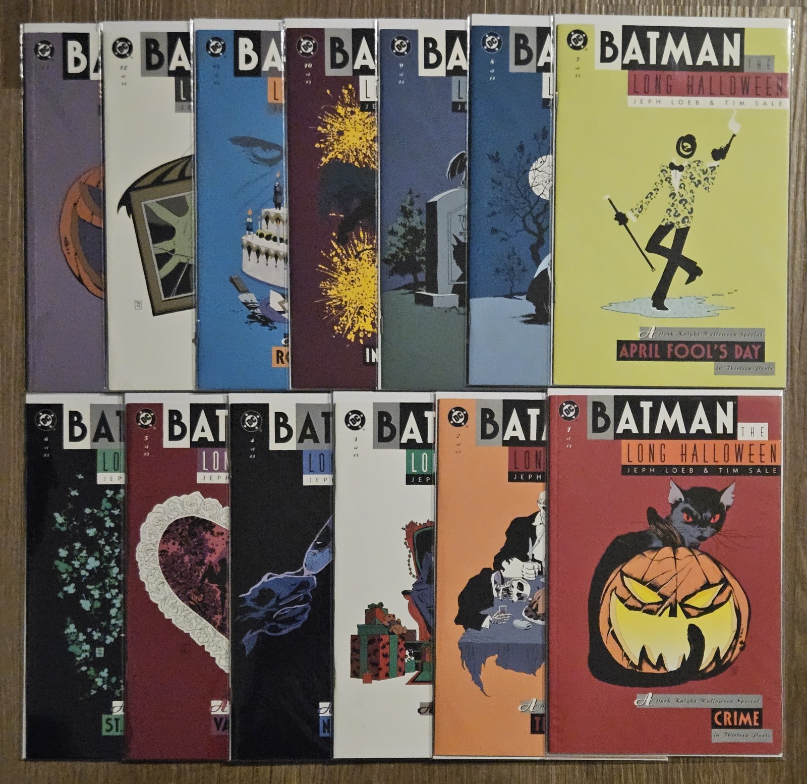 Batman The Long Halloween #1-13 Plus Specials Full Set 1997 DC Comics 