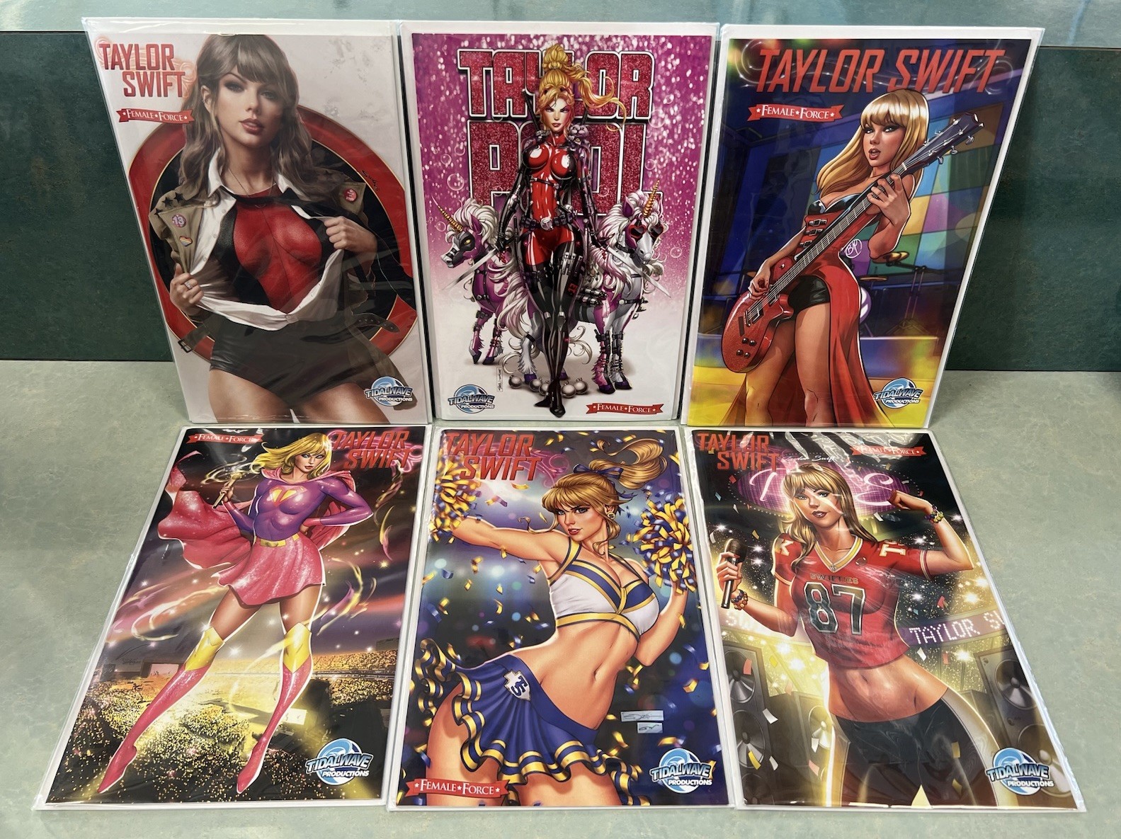 Taylor Swift Comics Lot Of 6 Tidal Wave Productions