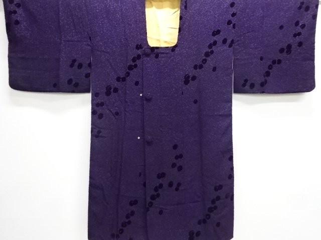 7894772: JAPANESE KIMONO JAPANESE ANTIQUE MICHIYUKI COAT / TAISHO ROMAN STYLE /