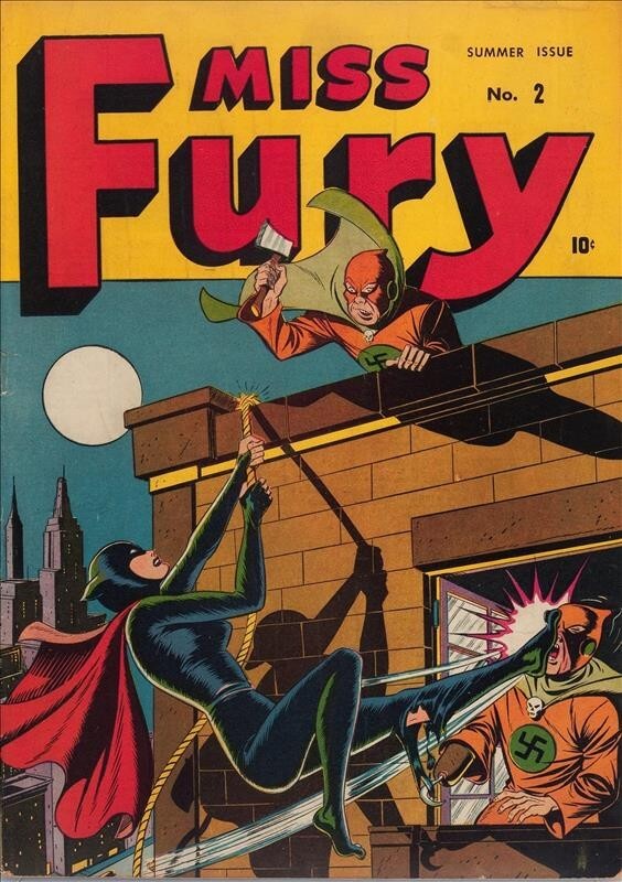 Miss Fury #2 Photocopy Comic Book