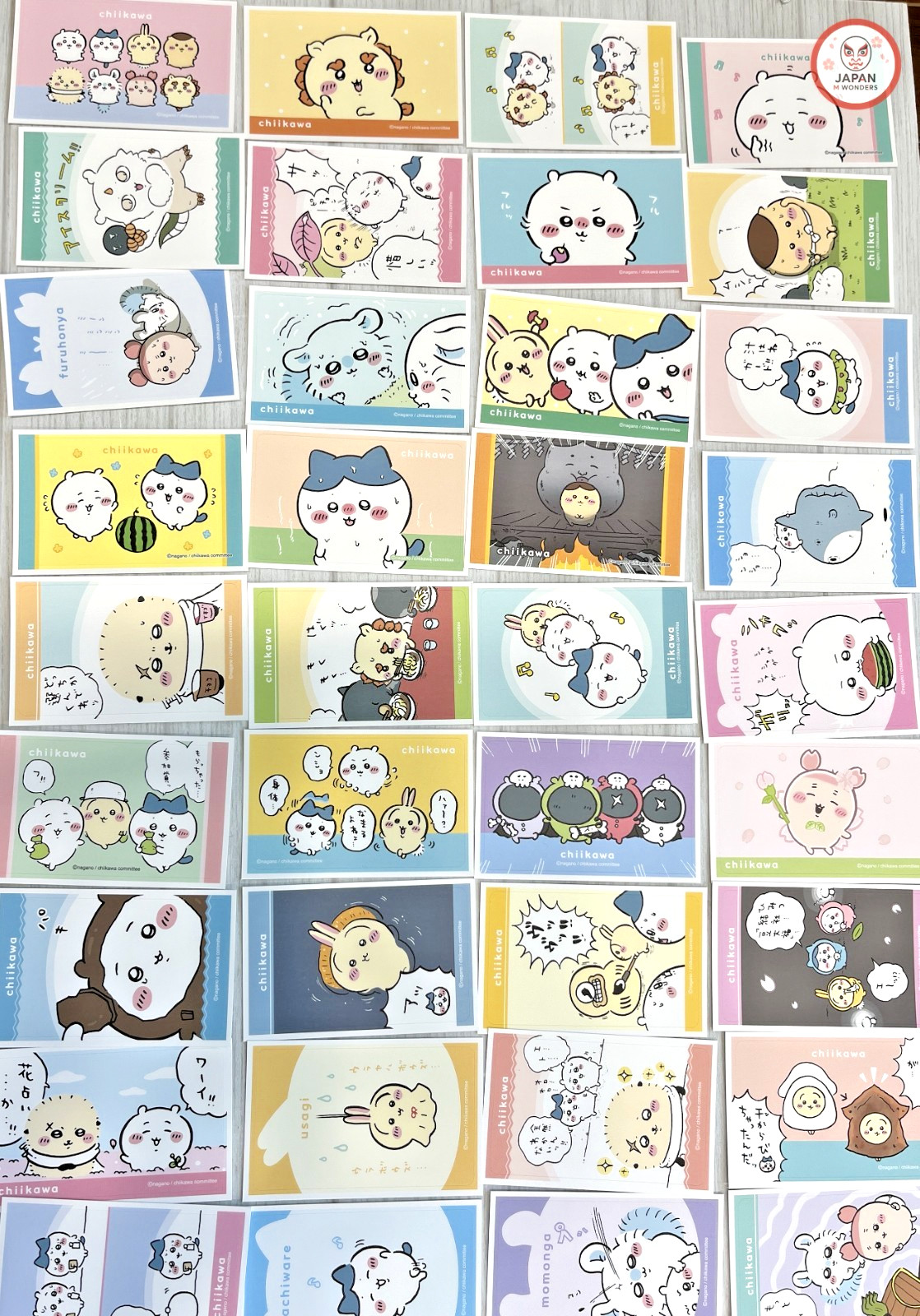 Chiikawa Deco Sticker 4 Complete Set All 36 Designs Japan Stickers Only Kawaii