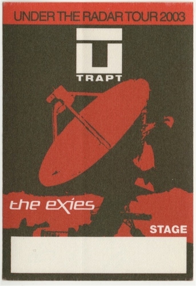 Trapt 2003 Headstrong concert tour w/ The Exies All Access Backstage Pass