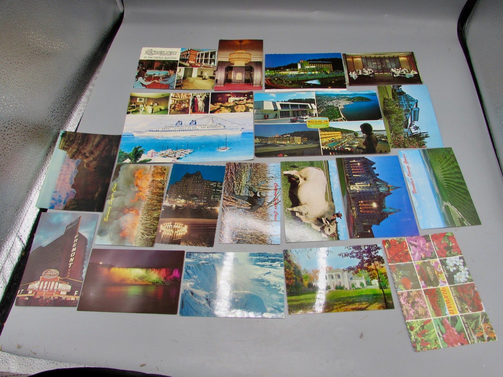 70+ Vtg Travel Postcards Folders 1960-80 Landmarks Tourism Mixed States NYC Tran