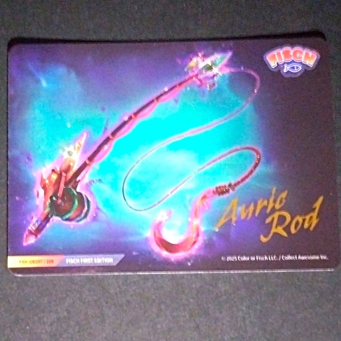 Fisch Series 1 Aurora Rod FSH-UR2012-08 1st Edition Non-Sport Card 2025