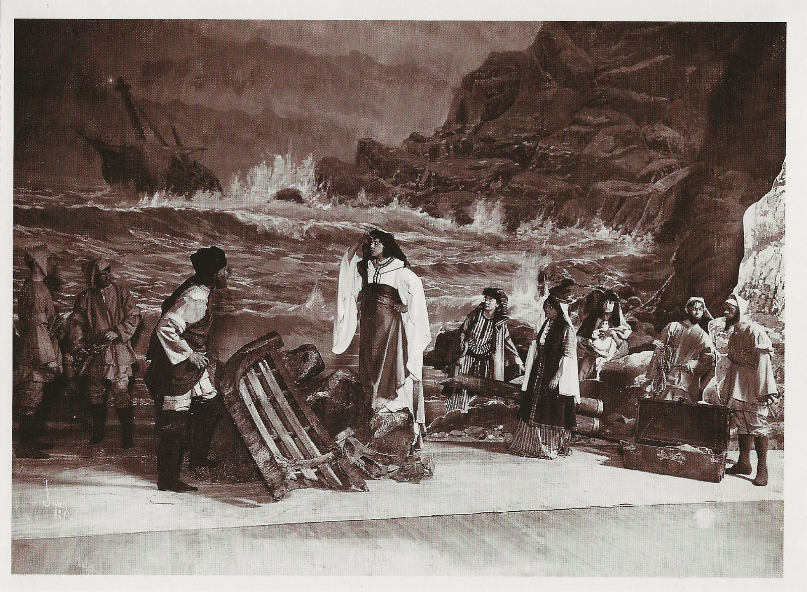 Postcard \'Twelfth Night\' Knickerbocker Theatre, New York City 1903 MINT