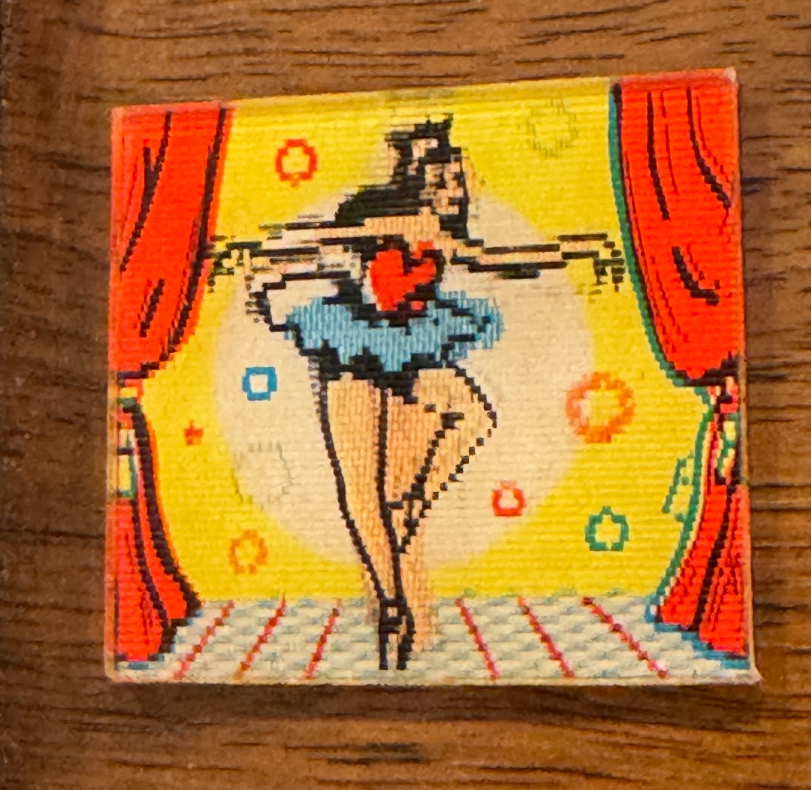 Vintage Vari-Vue Lenticular Flicker Flasher Ballet Dancer Ballerina (See Video)