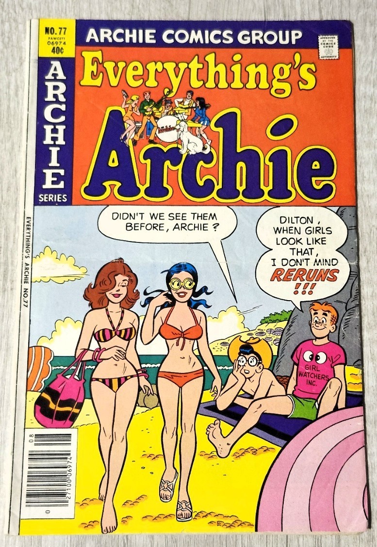 EVERYTHING'S ARCHIE #77 -  SEXY BIKINI COVER