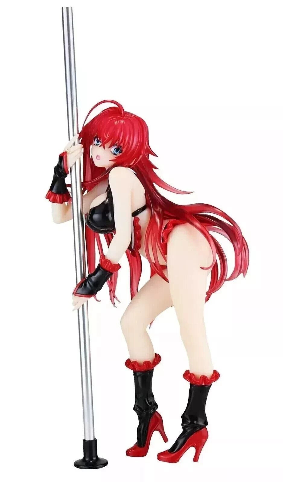Anime School DxD Rias Gremory Pole Dance Ver. PVC 1/7 Scale Figure No Box 25cm