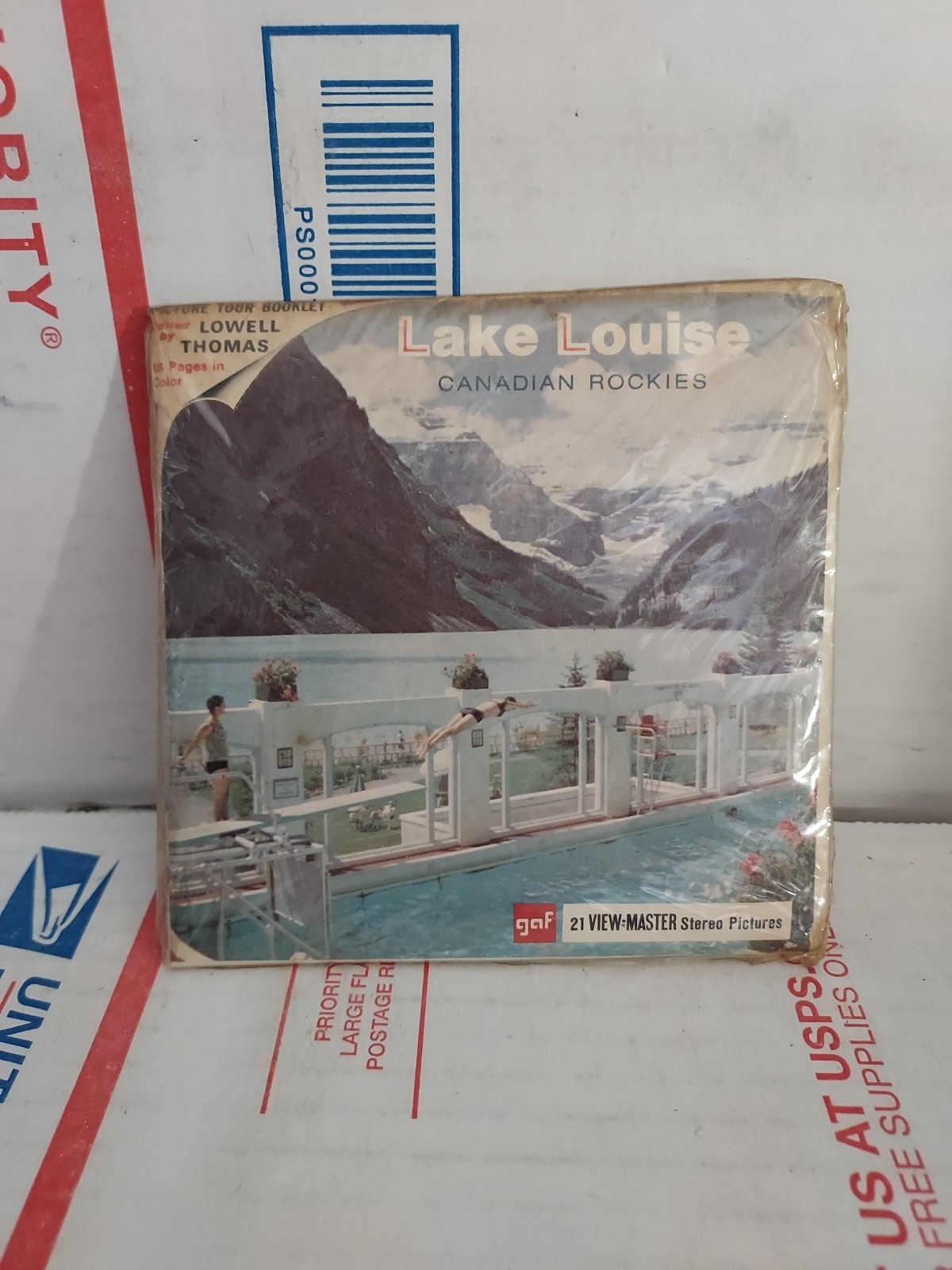 LAKE LOUISE Canadian Rockies View-Master A007 G1, late 1960s *NEW* SEALED T6#502