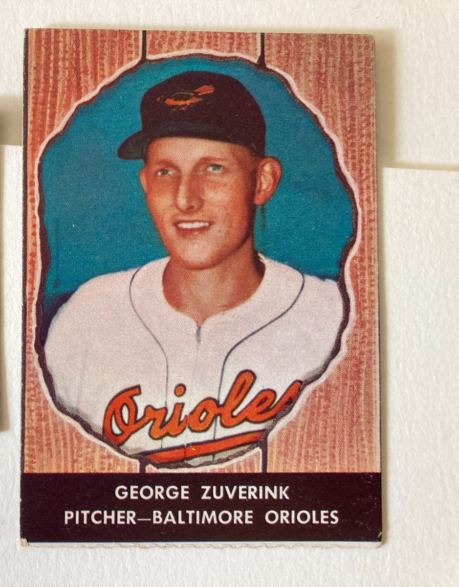 1958 Hires Root Beer George Zuverink Baltimore Orioles